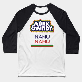 Mork And Mindy Baseball T-Shirt